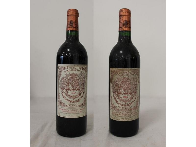 2 Blles CH. PICHON LONGUEVILLE Pauillac GCC...