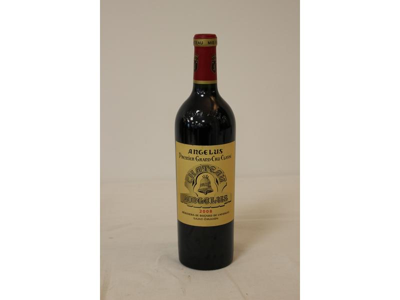 1 Blle CH. ANGÉLUS St Emilion 1er GCC  2008
Et....