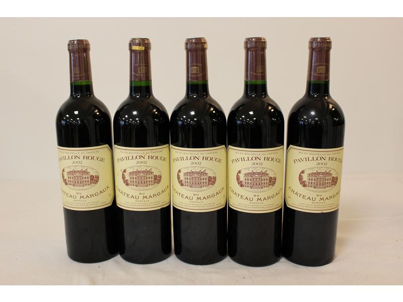 5 Blles PAVILLON ROUGE du CH. MARGAUX Margaux...