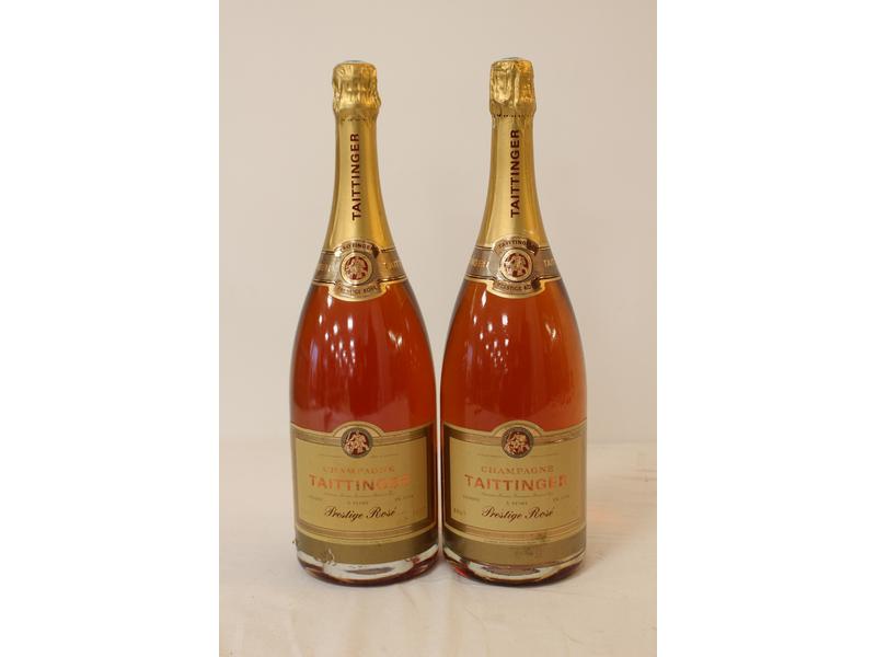 2 Mags Champagne TAITTINGER ""Prestige Rosé""...