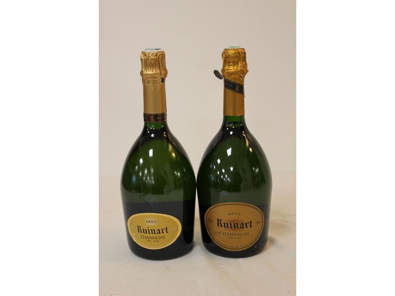 2 Blles Champagne R DE RUINART Brut 
2 types...