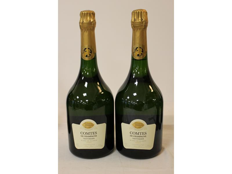 2 Mags Champagne TAITTINGER ""Comtes de Champagne""...