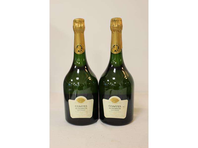 2 Mags Champagne TAITTINGER ""Comtes de Champagne""...