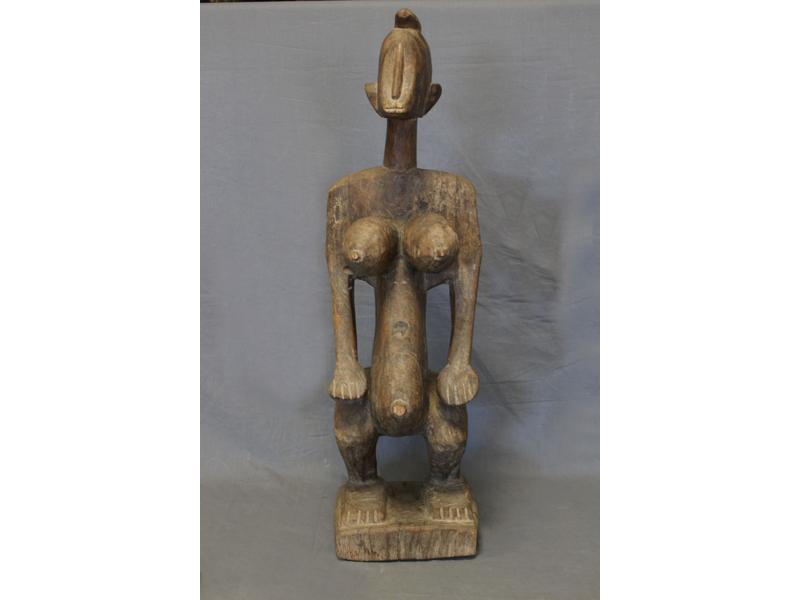 GRANDE STATUETTE FEMININE JONYELENI en bois...