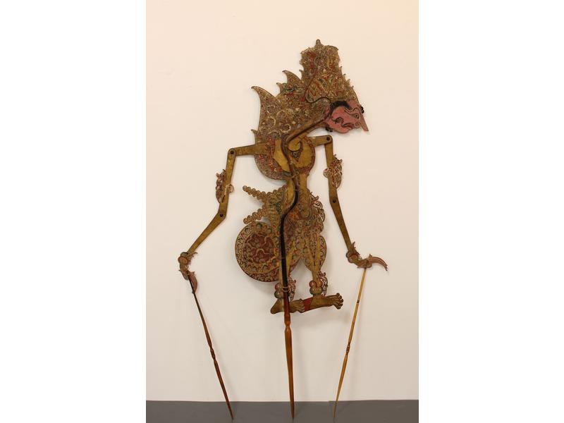 BELLE MARIONNETTE articulée en carton finement...