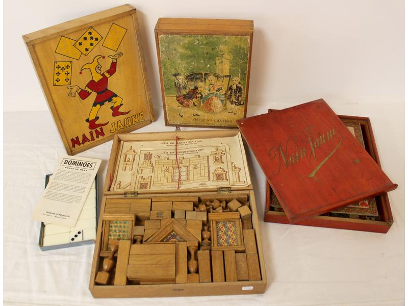 LOT DE 5 JEUX D'ENFANTS :