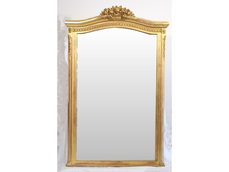 MIROIR de cheminée biseauté dans un cadre...