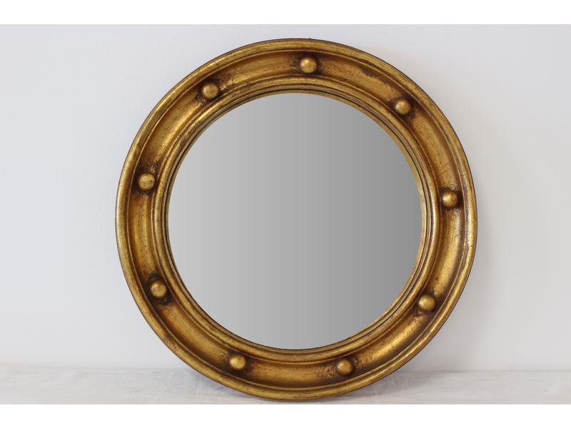 MIROIR SORCIERE dans un cadre circulaire...