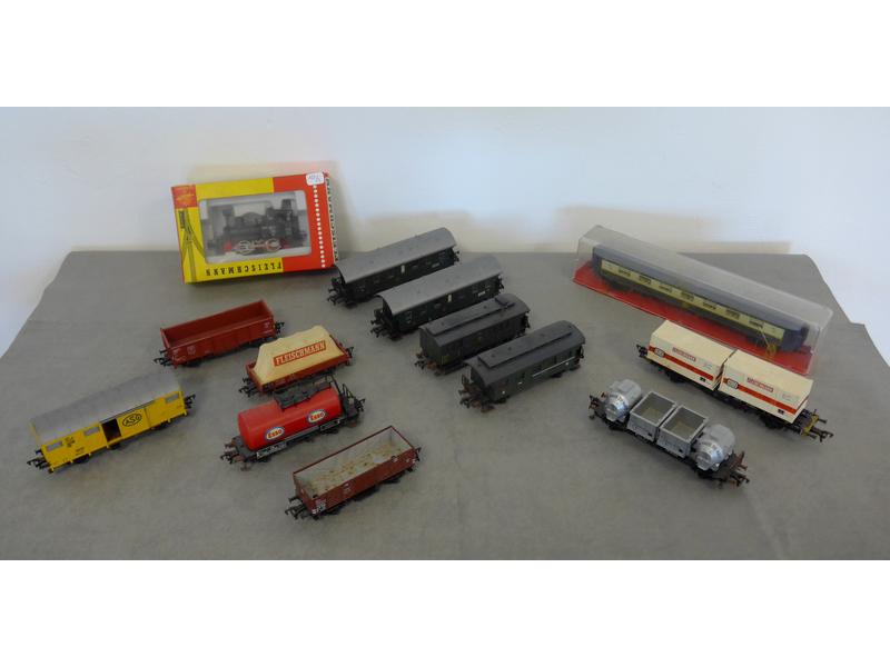 LOT: LOCOMOTIVE WERKLOK NOIR FLEISCHMANN...