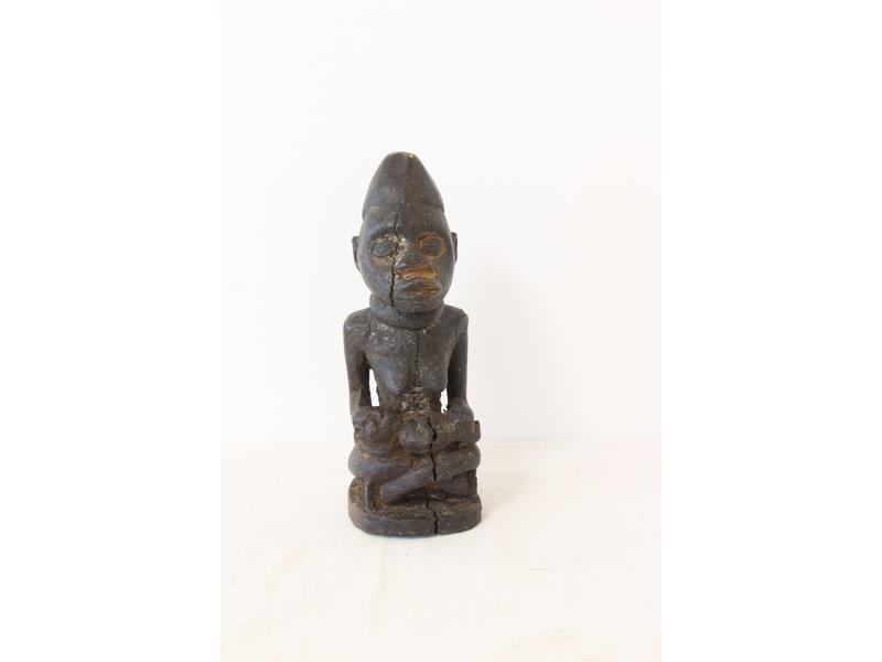 MATERNITE Kongo en bois sculpté.
