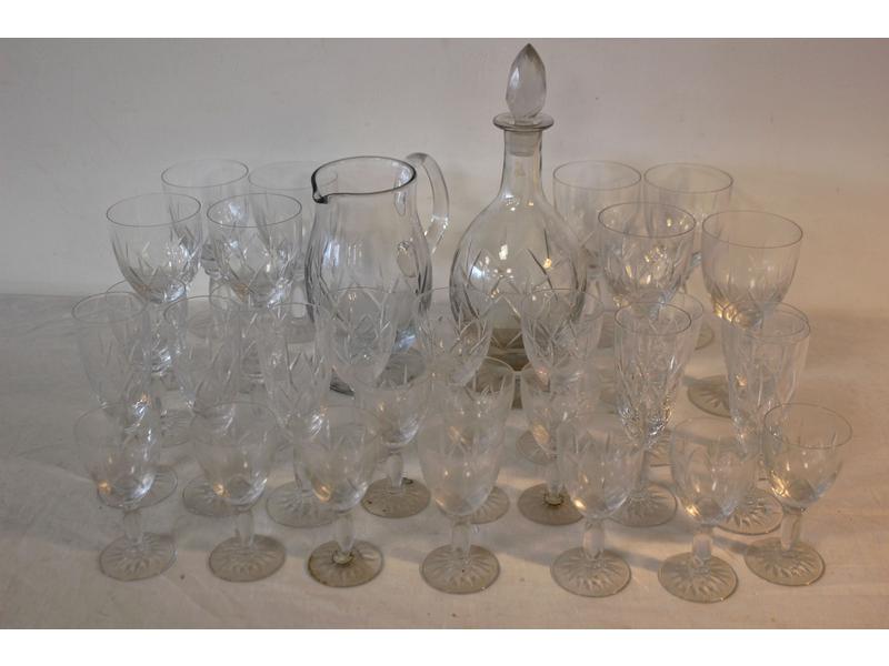 SERVICE DE VERRES EN CRISTAL DE LORRAINE...