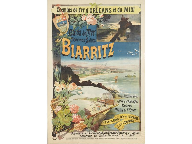 BIARRITZ, Bains de mer Termes salins,