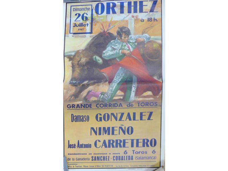 [Corrida] ORTHEZ - 1964, 1969 et 1987. 3...