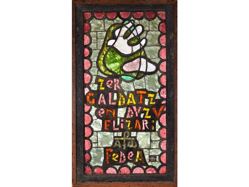 Zer galdatz en duzu elizari fedea (Faites...