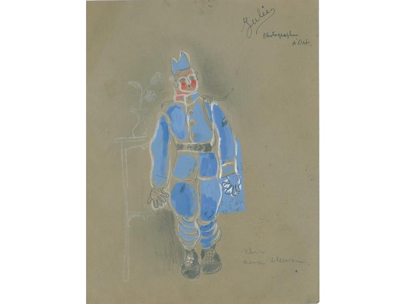 Le Poilu ou "Chic aux bleux"