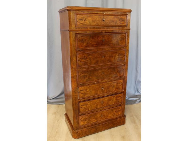 SECRETAIRE simulant un semainier rectangulaire...