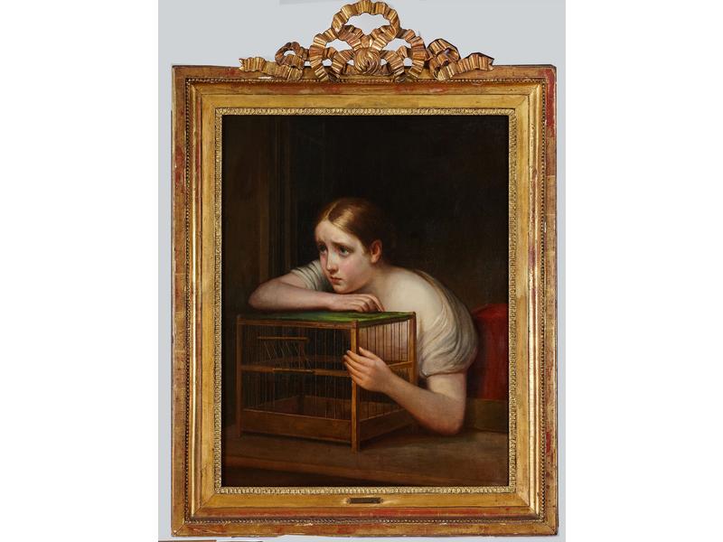 Ecole de Jean-Baptiste GREUZE, début du XIXe...