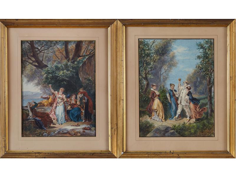 M. LANJALLEY d’après Henri BARON (1816-1...