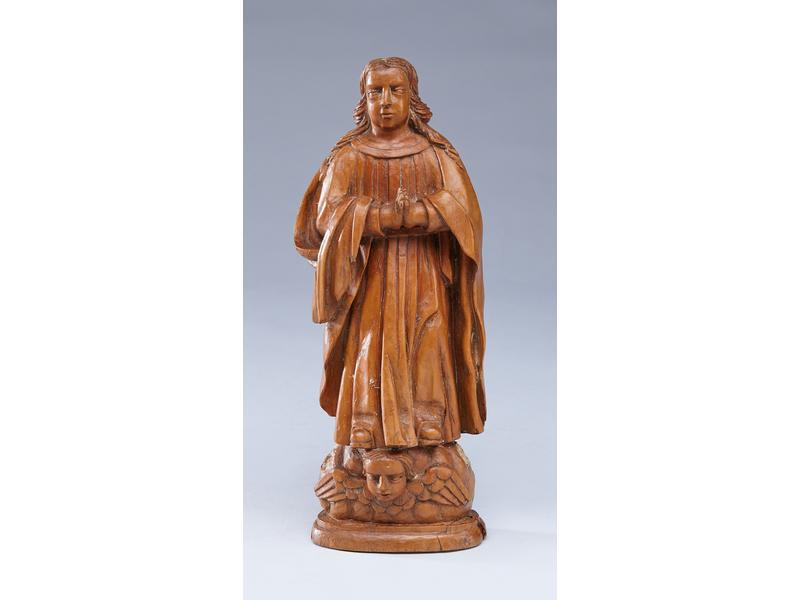 SAINT PERSONNAGE DANS DES NUÉES