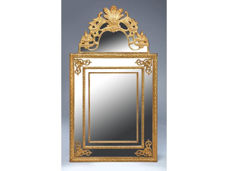 MIROIR rectangulaire à parcloses dans un...