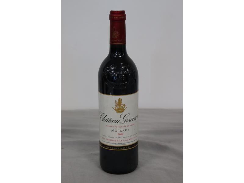1 Blle CH. GISCOURS Margaux GCC 2002