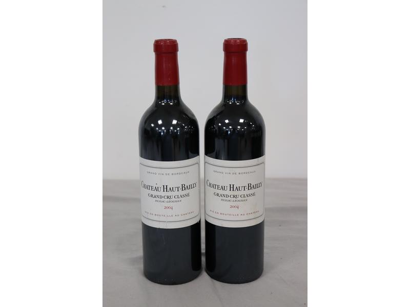2 Blles CH. HAUT BAILLY Graves GCC 2004