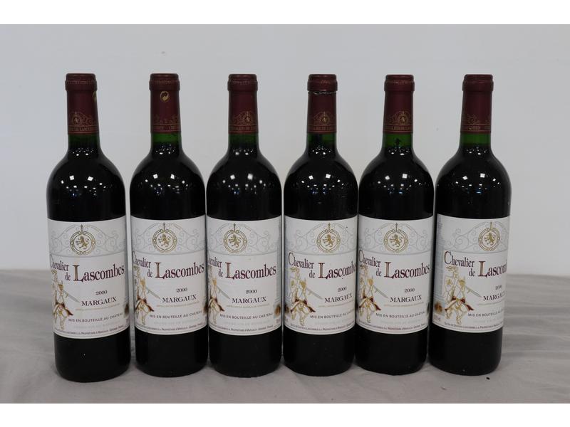 6 Blles CHEVALIER DE LASCOMBES Margaux 2...
