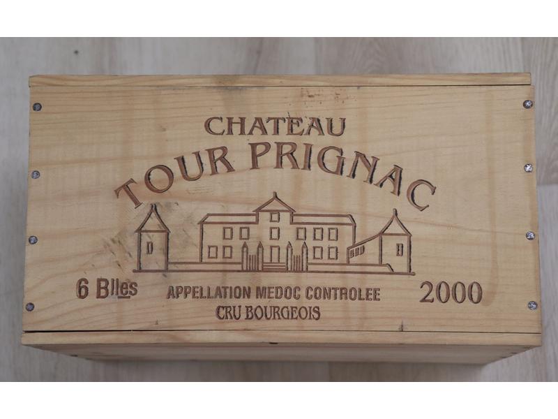 6 Blles CH. TOUR PRIGNAC Médoc CB 2000