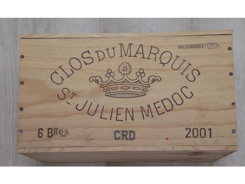 6 Blles CLOS DU MARQUIS Saint-Julien 200...