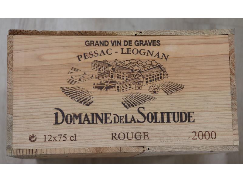 12 Blles DOMAINE DE LA SOLITUDE Graves 2...