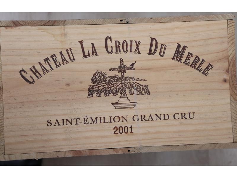 12 Blles CH. LA CROIX DU MERLE Saint-Emilion...