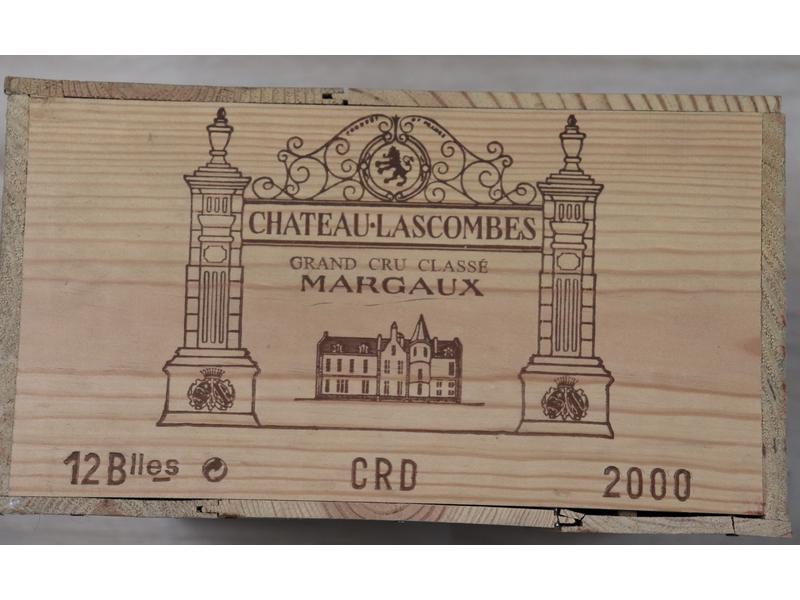 12 Blles CH. LASCOMBES Margaux GCC 2000