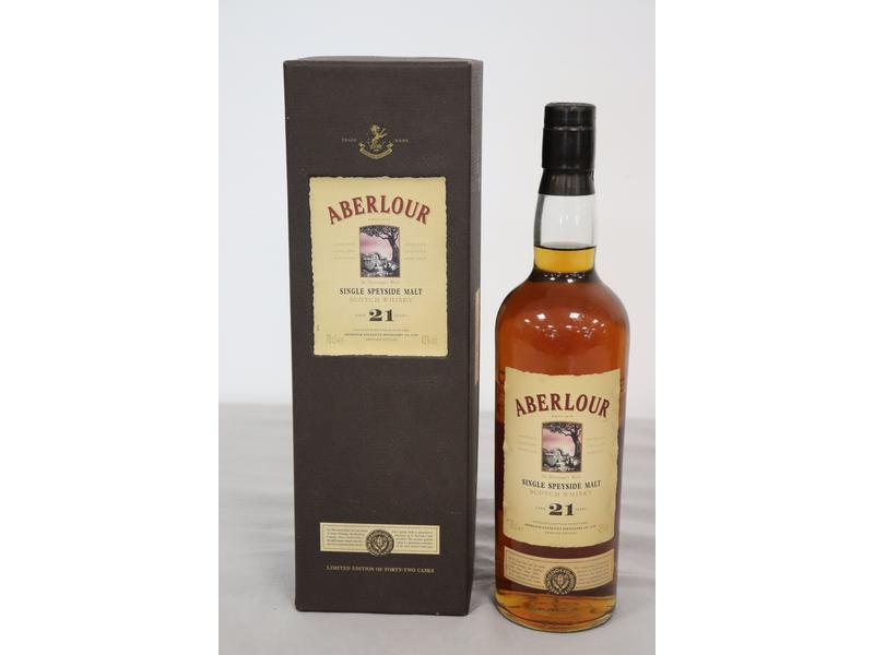 1 Blle ABERLOUR Scotch Whisky Single Speyside,...
