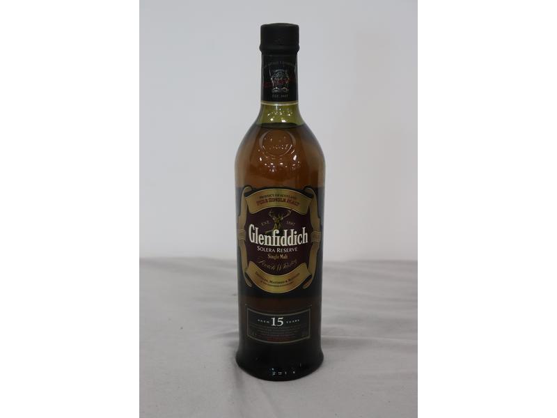 1 Blle Single Malt GLENFIDDICH, "SOLERA RESERVA",...