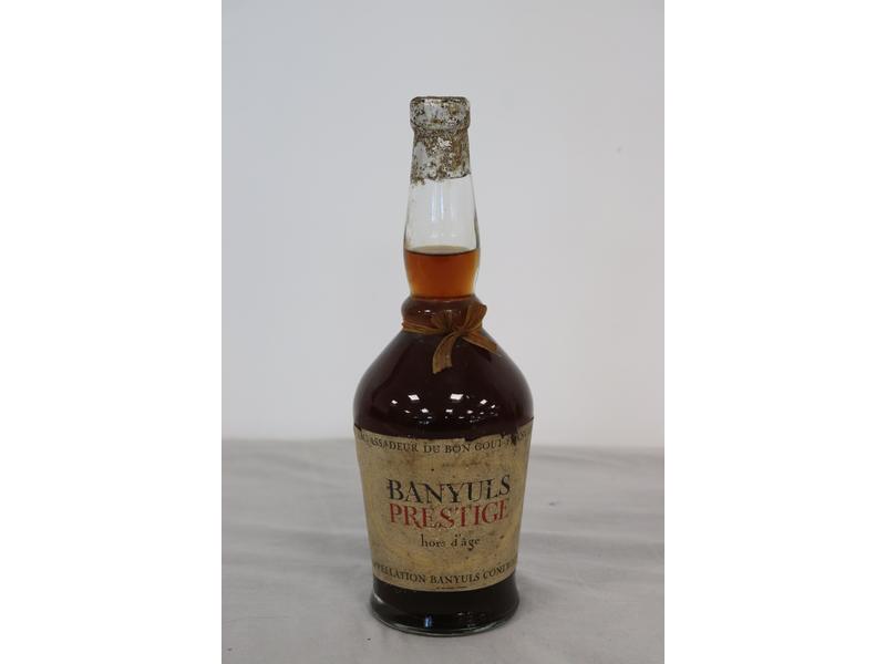 1 Blle BANYULS " PRESTIGE", Hors d'âge, Mise...