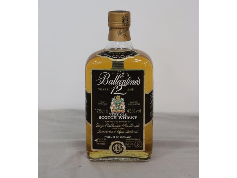 1 Blle Scotch Whisky, BALLANTINE'S ", 12...