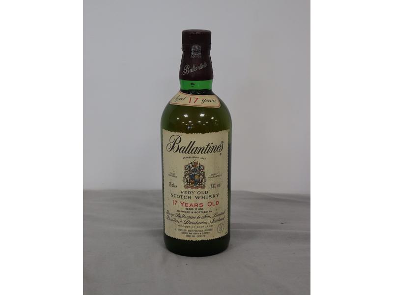 1 Blle Scotch Whisky, BALLANTINE'S ", 17...