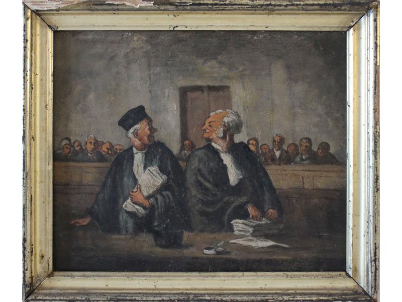 Ecole Française de la fin du XIXe - début...