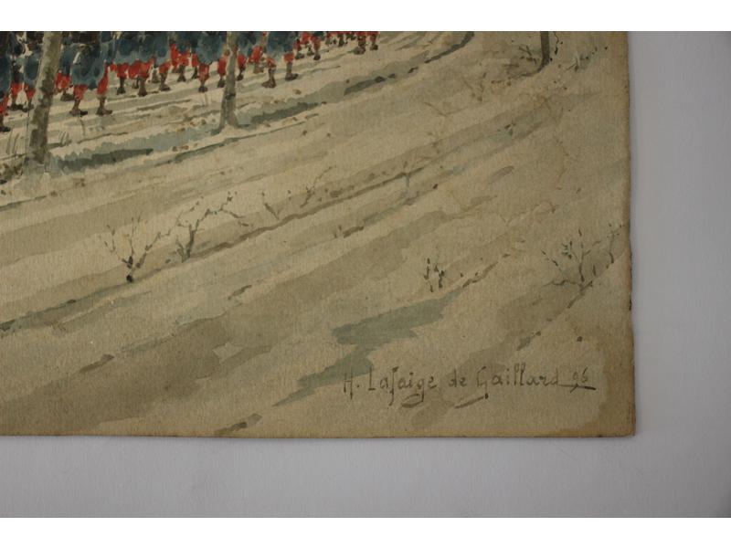 H. LAFARGE DE GAILLARD (XIXe siècle)