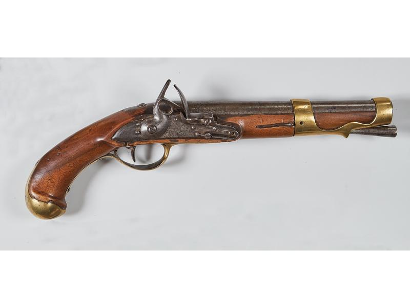 PISTOLET DE CAVALERIE à silex, modèle 1775,...