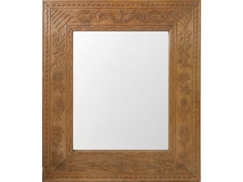 MIROIR rectangulaire dans un joli cadre en...