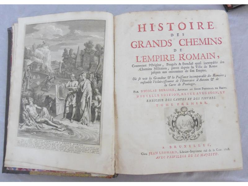 BERGIER (Nicolas) : Histoire des grands chemins...