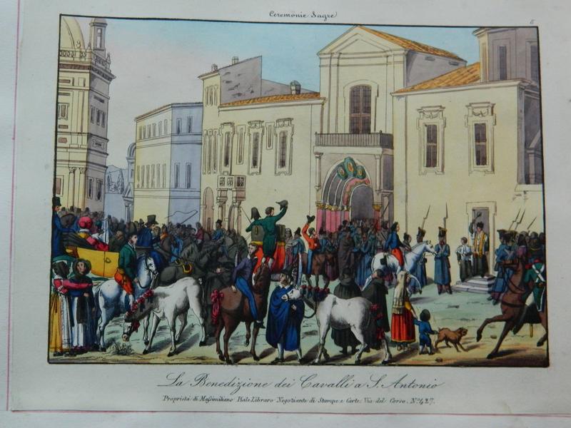 [ITALIE] Album in-4 oblong  demi-chagrin...