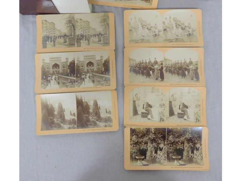 [PHOTOGRAPHIES] Lot de vues stéréoscopiques,...
