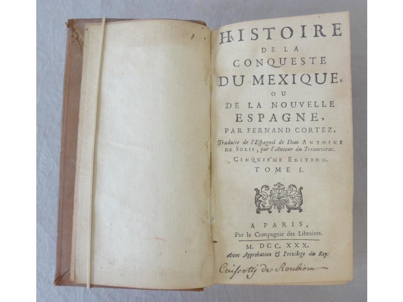 SOLIS (A. de) : Histoire de la conqueste...