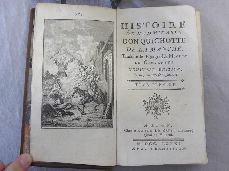 CERVANTES : Histoire de l'admirable Don Quichotte...
