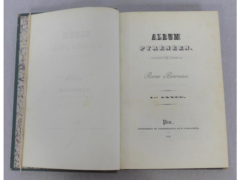 Album Pyrénéen. Pau, Vignancour, 1840-1841....