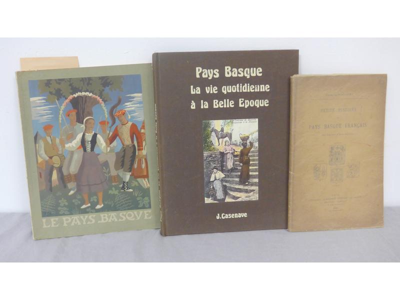 [PAYS BASQUE] 3 vol. In-8 : -Nogaret : Petite...