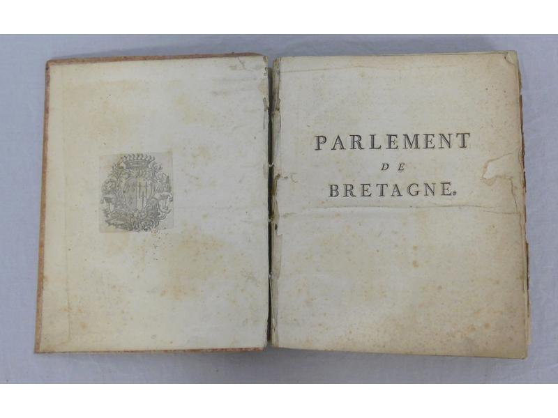 Recueil de diverses pièces : -Parlement de...