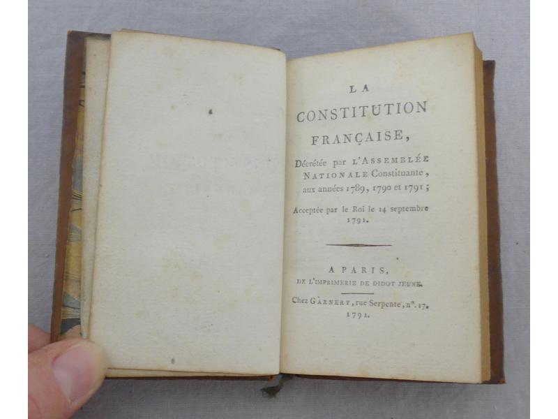La Constitution Française. Garnery, 1791....